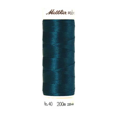 4442 - Deep Sea Blue Poly Sheen Thread